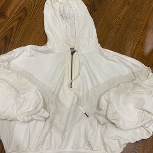 VS PINK White Crop Sweater